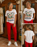 Kurzärmliges Shirt " Vila Gallo"
