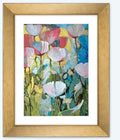 Mohnblumenbild Acryl Druck